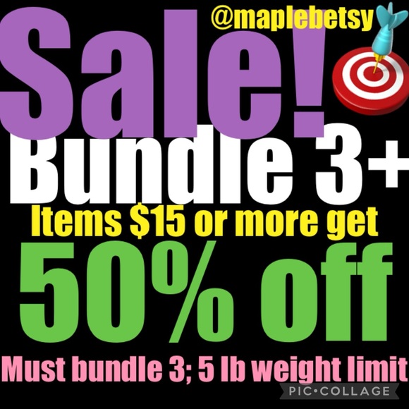 Bundle to save up to 50% off! - Picture 1 of 1